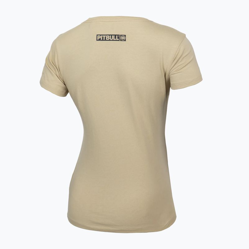 Damen-T-Shirt Pitbull West Coast T-S Hilltop sand 2