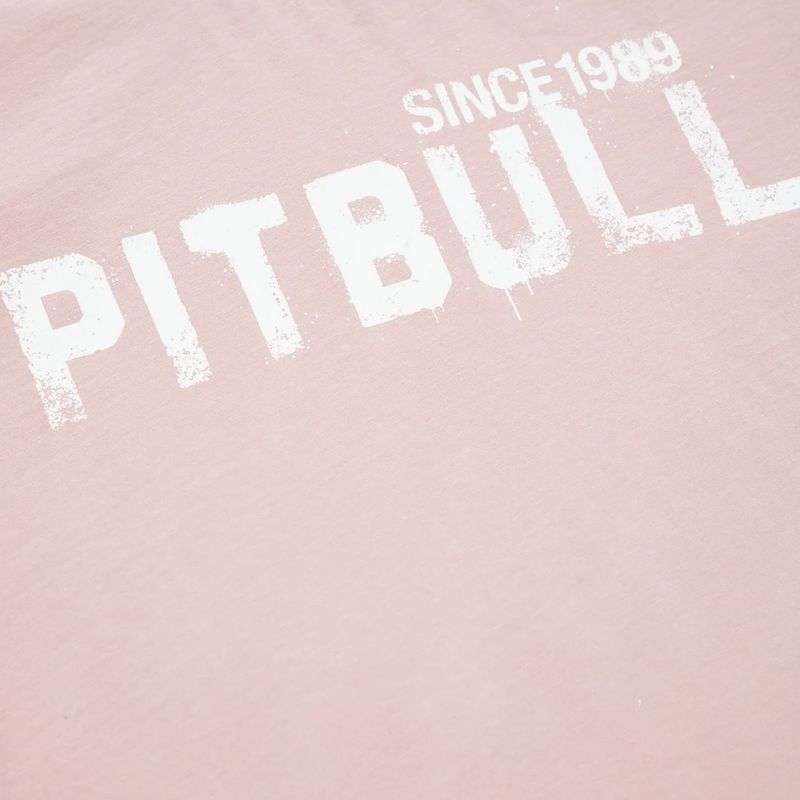 Damen-T-Shirt Pitbull West Coast T-S Grafitti powder pink
