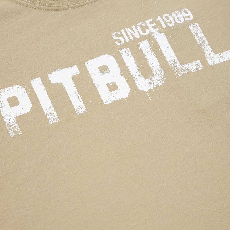 Damen-T-Shirt Pitbull West Coast T-S Grafitti sand