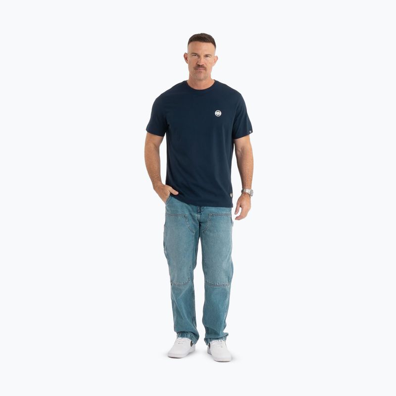 Herren-Shirt Pitbull Small Logo dark navy 2