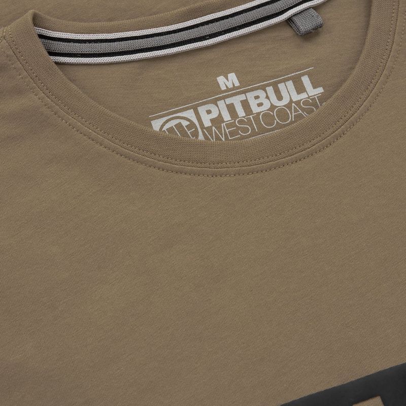 Herren-T-Shirt Pitbull West Coast T-S Hilltop 170 coyote brown 4