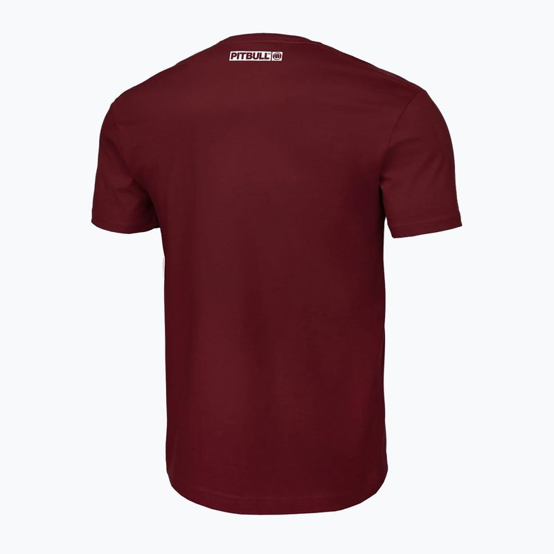 Shirt Herren Pitbull West Coast Hilltop burgundy 2