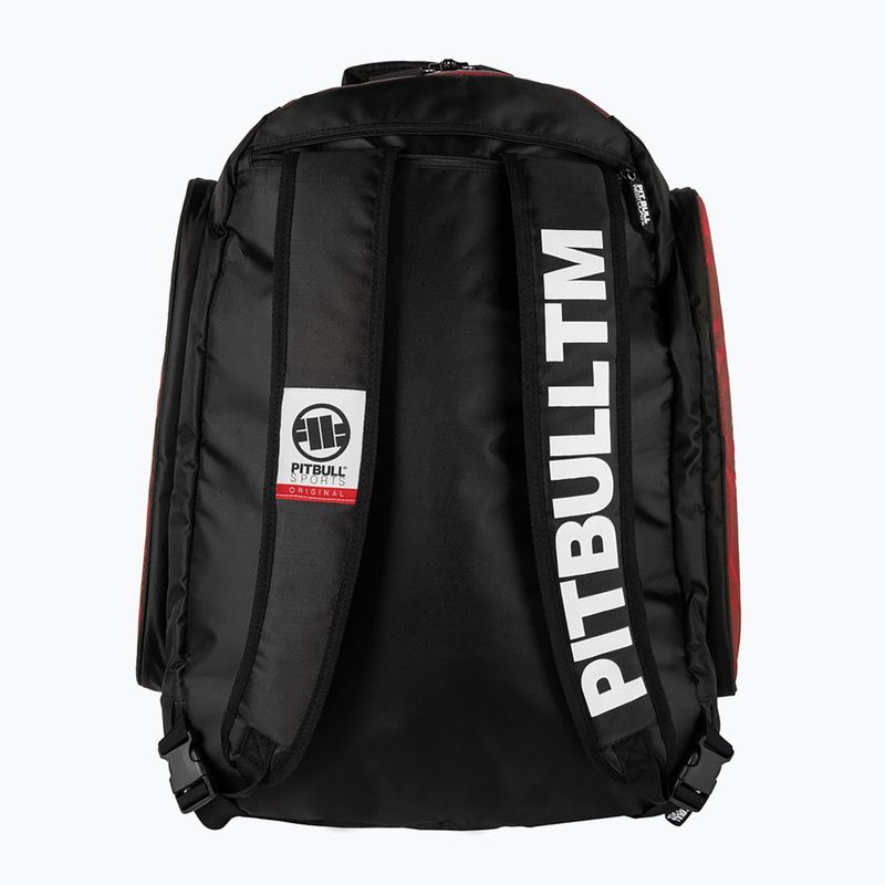 Pitbull West Coast Logo 2 Convertible 60 l Trainingsrucksack rot 3