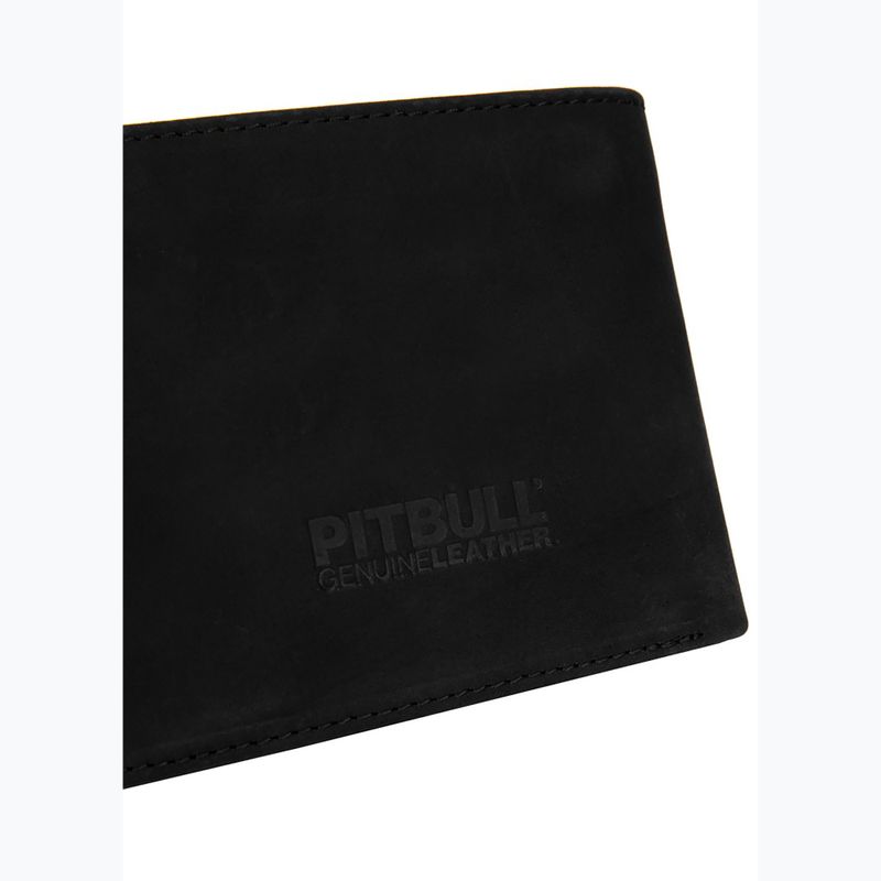 Geldbörse Portemonnaie Herren Pitbull Lin Wood 2 Embosed Leather black 6