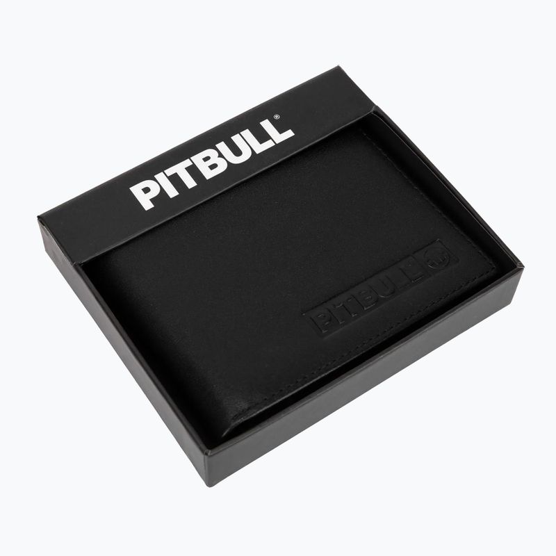 Pitbull Hilltop National City Geprägtes Leder Herrengeldbörse schwarz