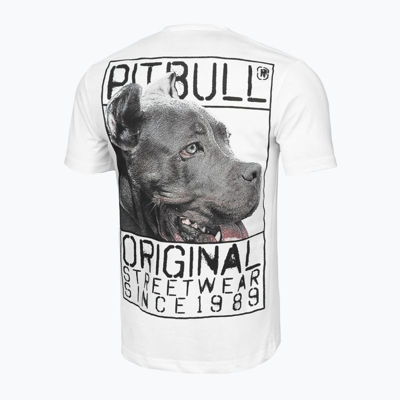 Pitbull West Coast Origin weißes Herren-T-Shirt 5