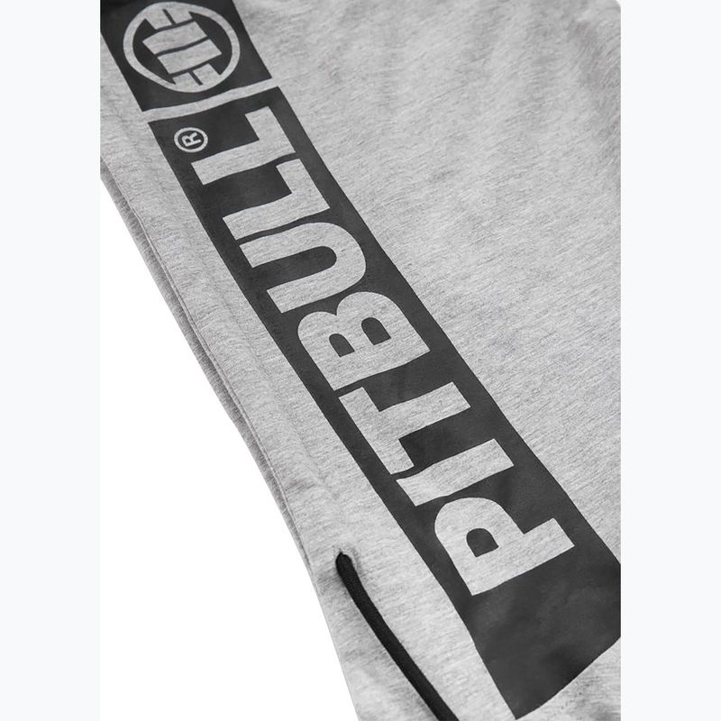 Men's Pitbull Hilltop Hooded Sleeveless Tank Top grau/melange