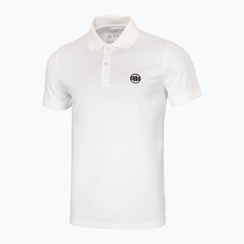 Poloshirt für Männer Pitbull West Coast Polo Jersey Small Logo white