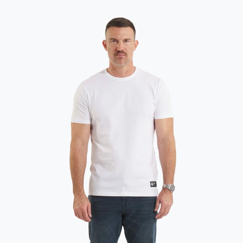 Herren-T-Shirt Pitbull West Coast No Logo white