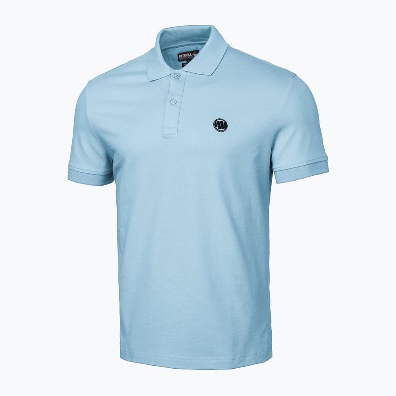 Poloshirt für Männer Pitbull West Coast Polo Pique Regular light blue