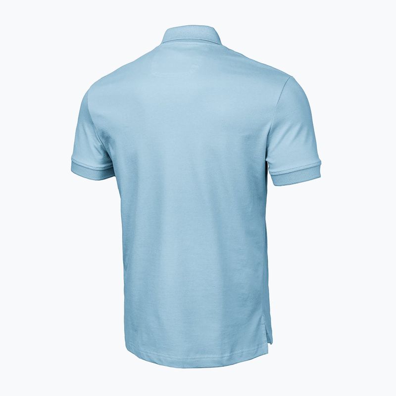 Poloshirt für Männer Pitbull West Coast Polo Pique Regular light blue 2