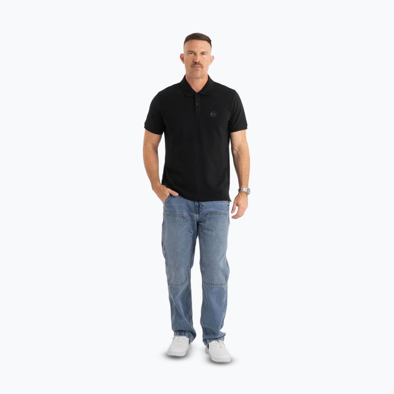 Poloshirt für Männer Pitbull West Coast Polo Pique Regular black 2