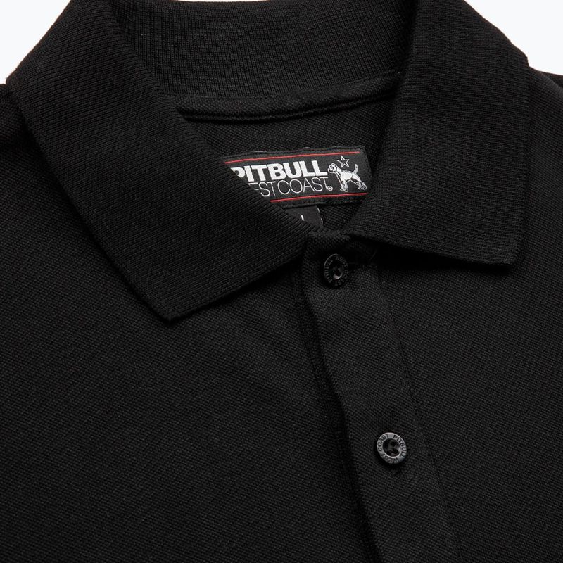 Poloshirt für Männer Pitbull West Coast Polo Pique Regular black 4