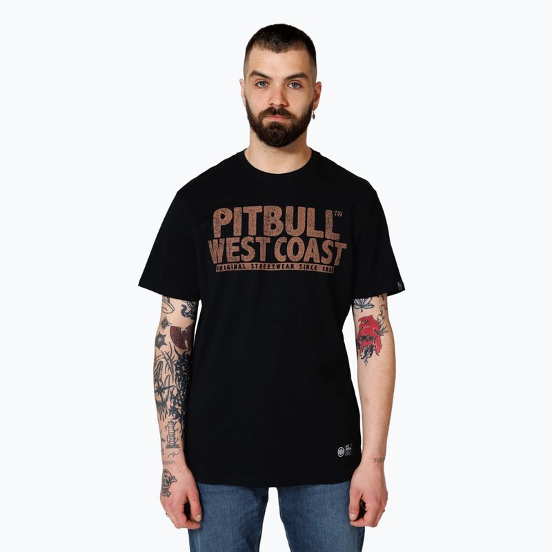 Shirt Herren Pitbull West Coast Mugshot 2 black