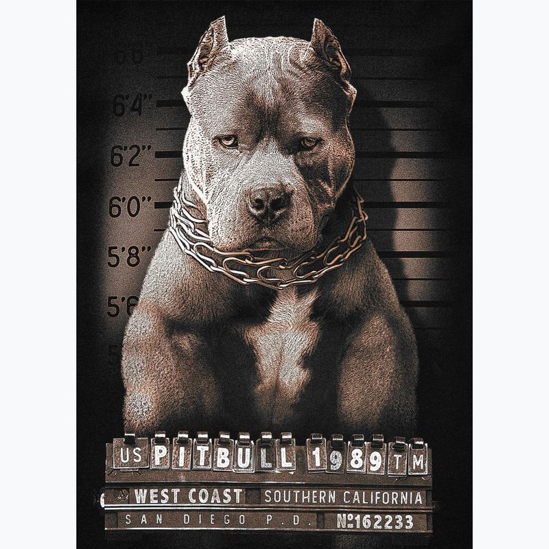 Shirt Herren Pitbull West Coast Mugshot 2 black 8