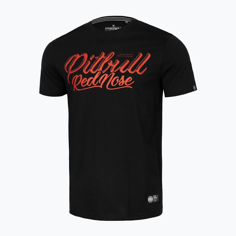 Shirt Herren Pitbull West Coast Red Nose 23 black