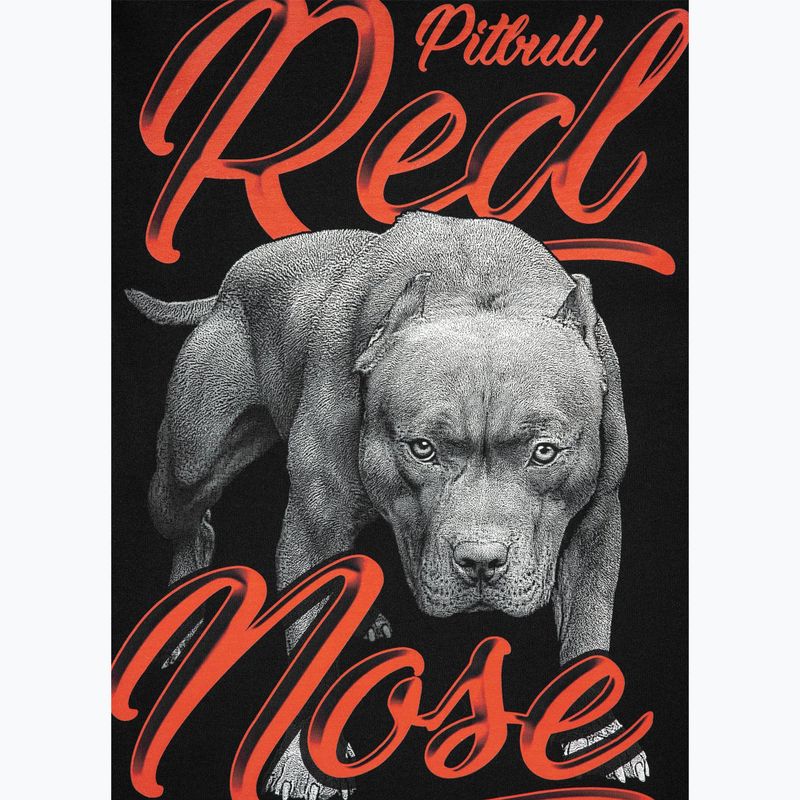 Shirt Herren Pitbull West Coast Red Nose 23 black