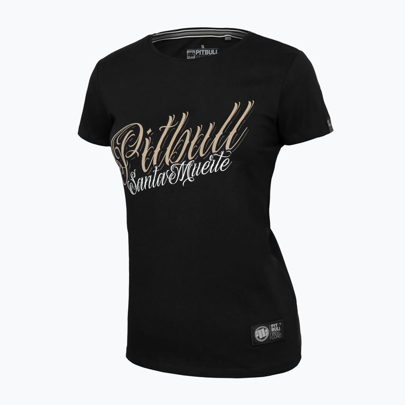 Damen-T-Shirt Pitbull West Coast Santa Muerte black 2