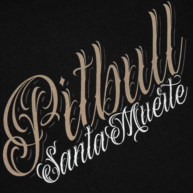 Damen-T-Shirt Pitbull West Coast Santa Muerte black 3