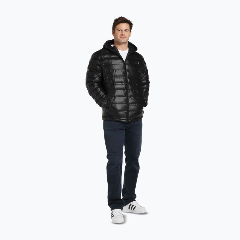 Pitbull West Coast Herren Winterjacke Deerfoot Hooded Padded schwarz 2