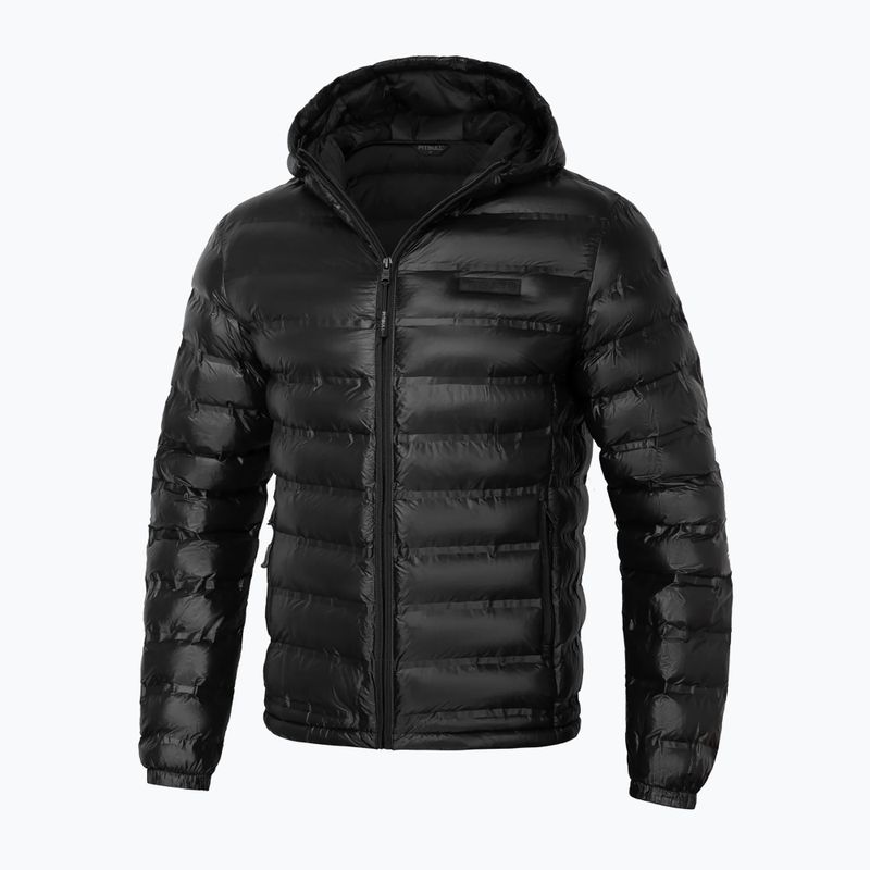 Pitbull West Coast Herren Winterjacke Deerfoot Hooded Padded schwarz 8