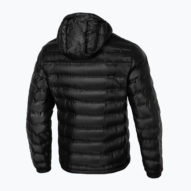 Pitbull West Coast Herren Winterjacke Deerfoot Hooded Padded schwarz 9