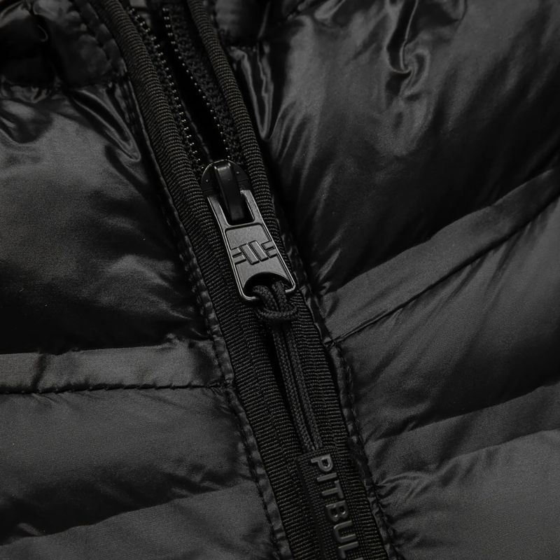 Pitbull West Coast Herren Winterjacke Deerfoot Hooded Padded schwarz 10