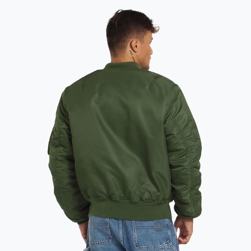 Herren Pitbull West Coast Ma 1 Verano Bomberjacke oliv 4