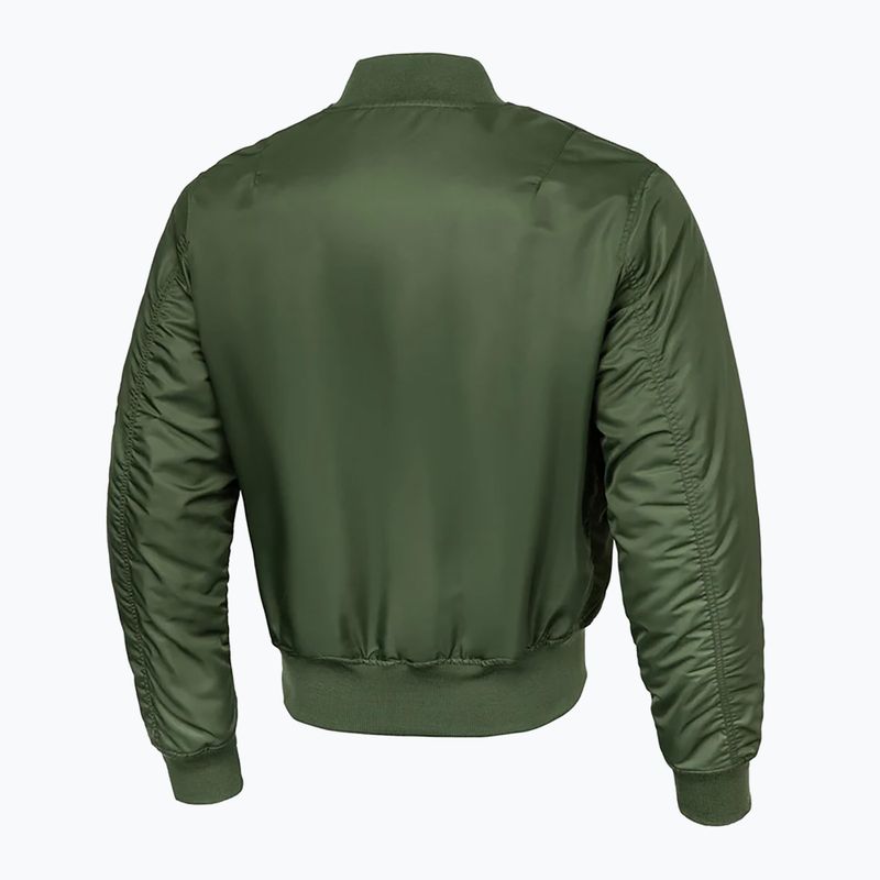 Herren Pitbull West Coast Ma 1 Verano Bomberjacke oliv 7