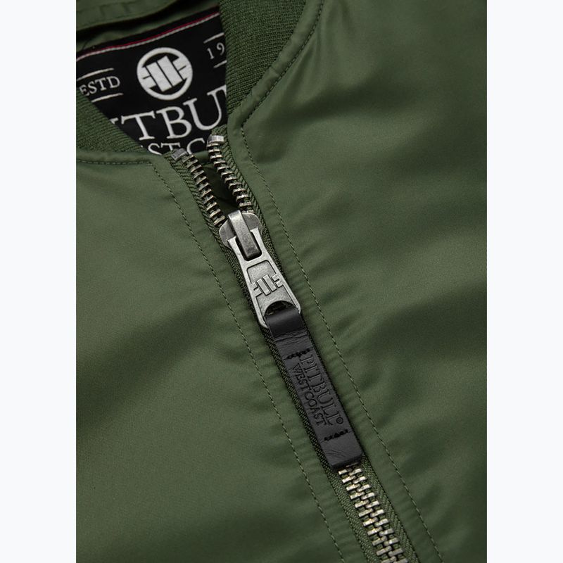 Herren Pitbull West Coast Ma 1 Verano Bomberjacke oliv 8