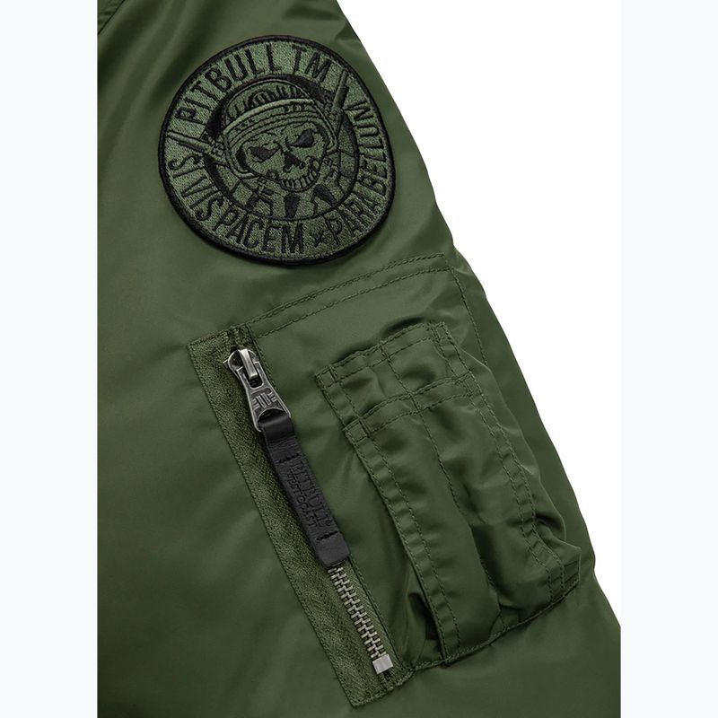 Herren Pitbull West Coast Ma 1 Verano Bomberjacke oliv 9