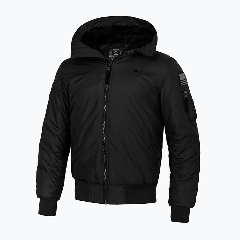 Winterjacke Herren Pitbull Beejay 2 Hooded Bomber black 4