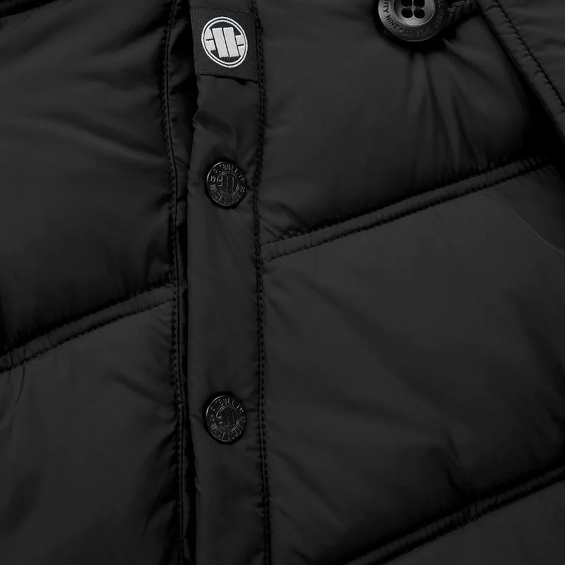 Herren Winterjacke Pitbull West Coast Parka Kingston schwarz 13