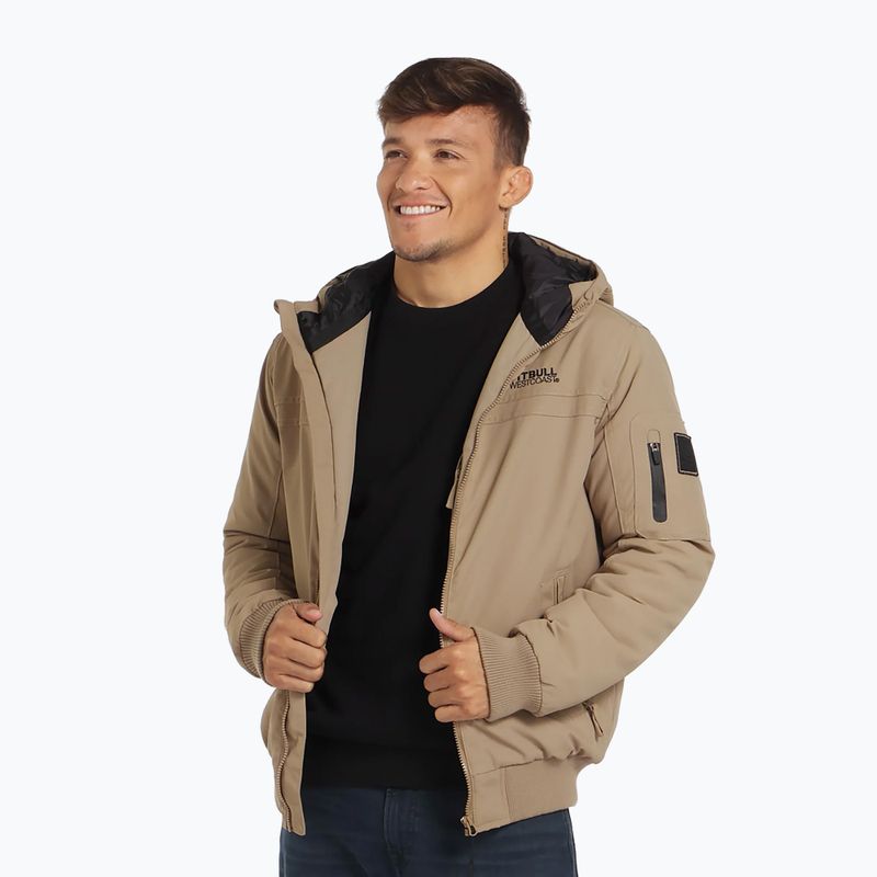 Winterjacke Herren Pitbull Balboa 2 Hooded sand