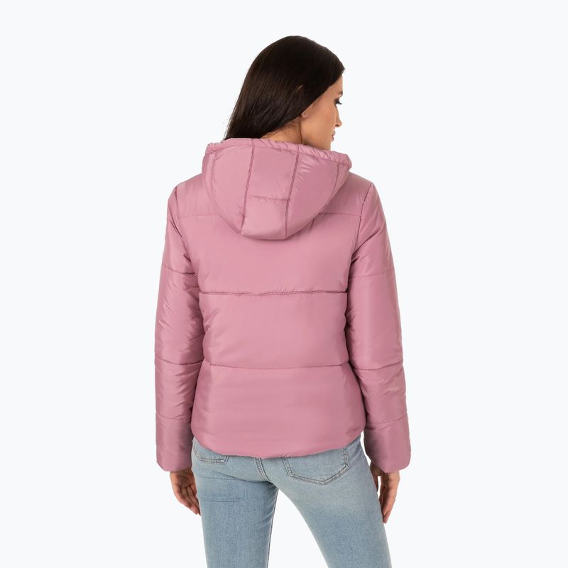 Pitbull West Coast Damen Winterjacke Jenell Quilted Hooded rosa 2