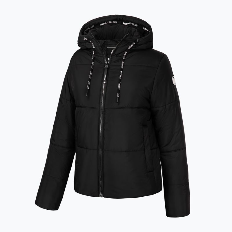 Pitbull West Coast Damen Winterjacke Jenell Quilted Hooded schwarz 3