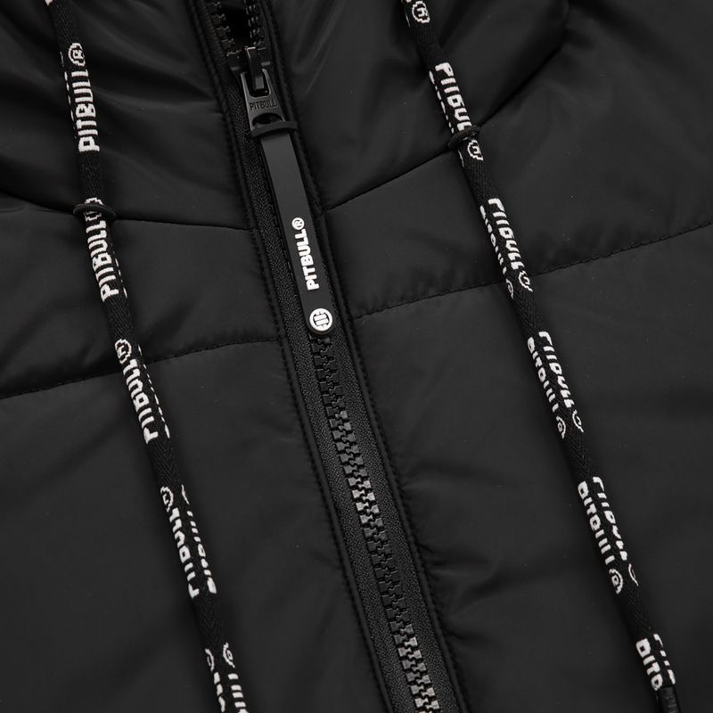 Pitbull West Coast Damen Winterjacke Jenell Quilted Hooded schwarz 5