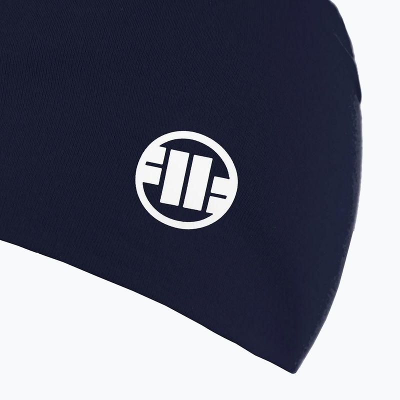 Wintermütze Herren Pitbull Beanie Small Logo II navy/white 4