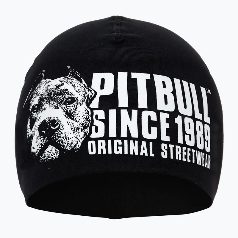 Wintermütze Herren Pitbull Beanie Blood Dog black