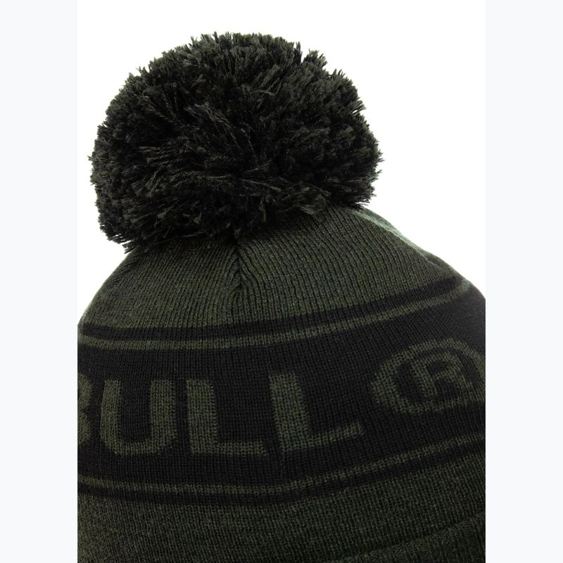 Wintermütze Herren Pitbull Beanie Vermel olive/black 3