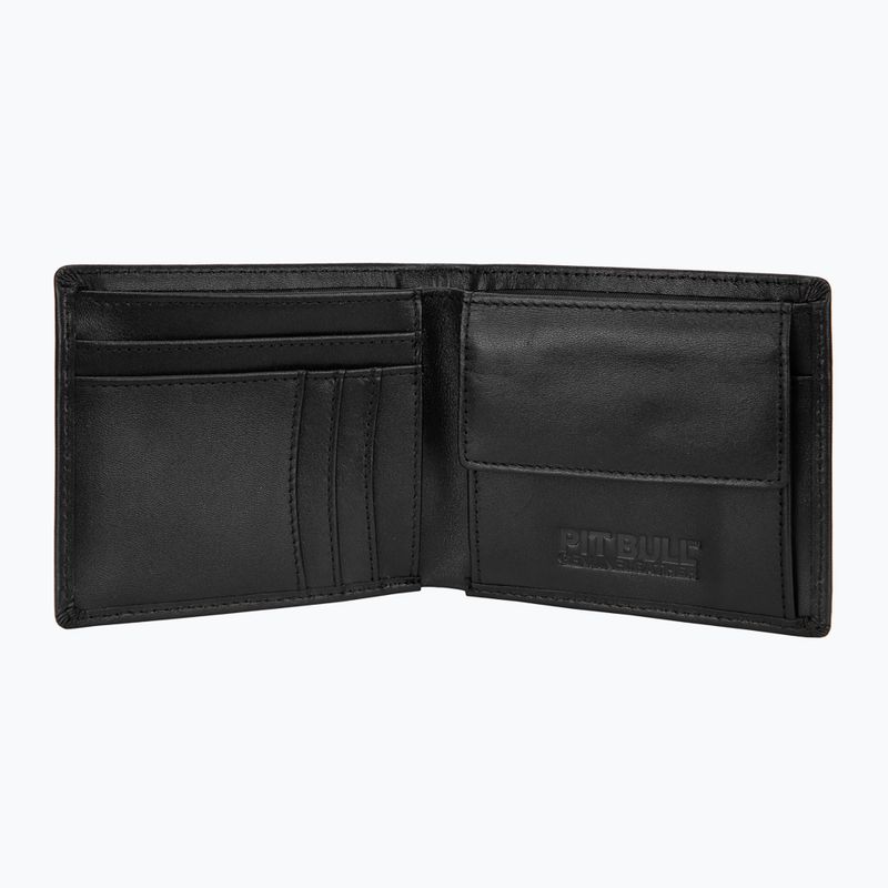 Geldbörse Portemonnaie Herren Pitbull Hilltop Original Leather black 3