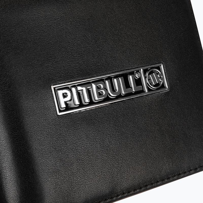 Geldbörse Portemonnaie Herren Pitbull Hilltop Original Leather black 4