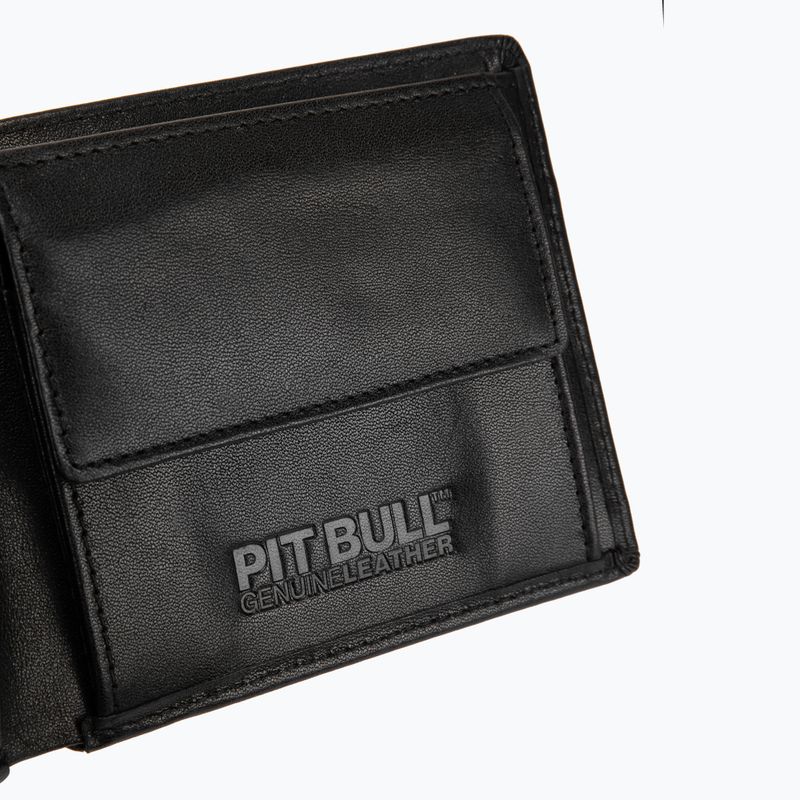 Geldbörse Portemonnaie Herren Pitbull Hilltop Original Leather black 5