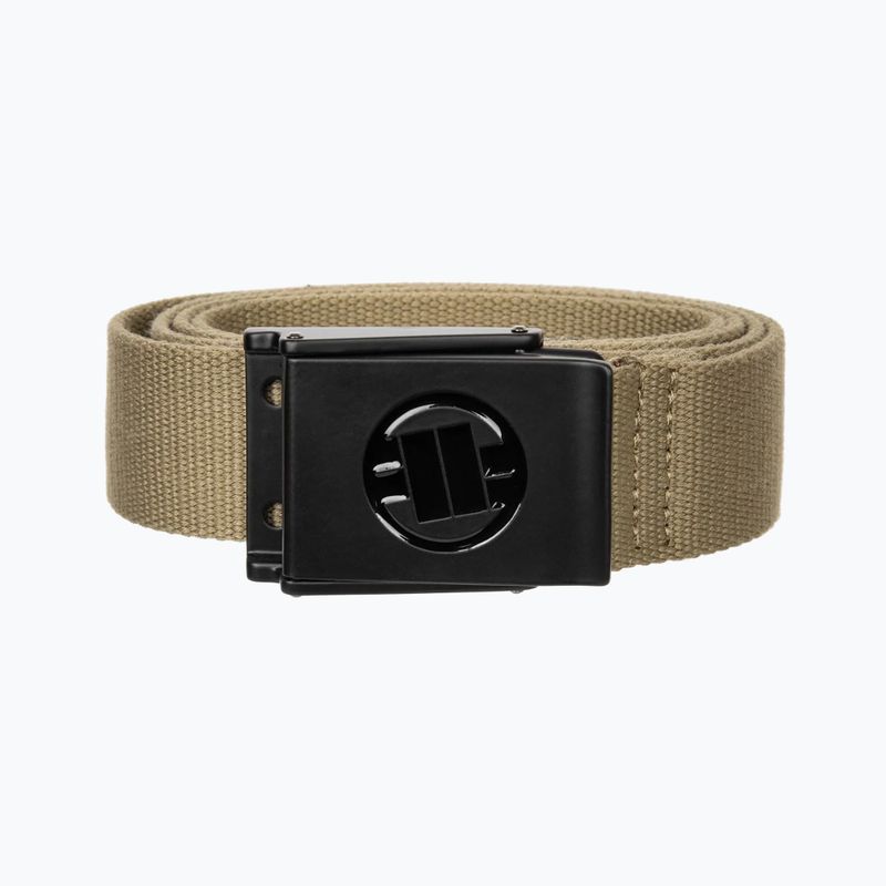 Hosengürtel Pitbull Hilltop Embossed Webbing sand
