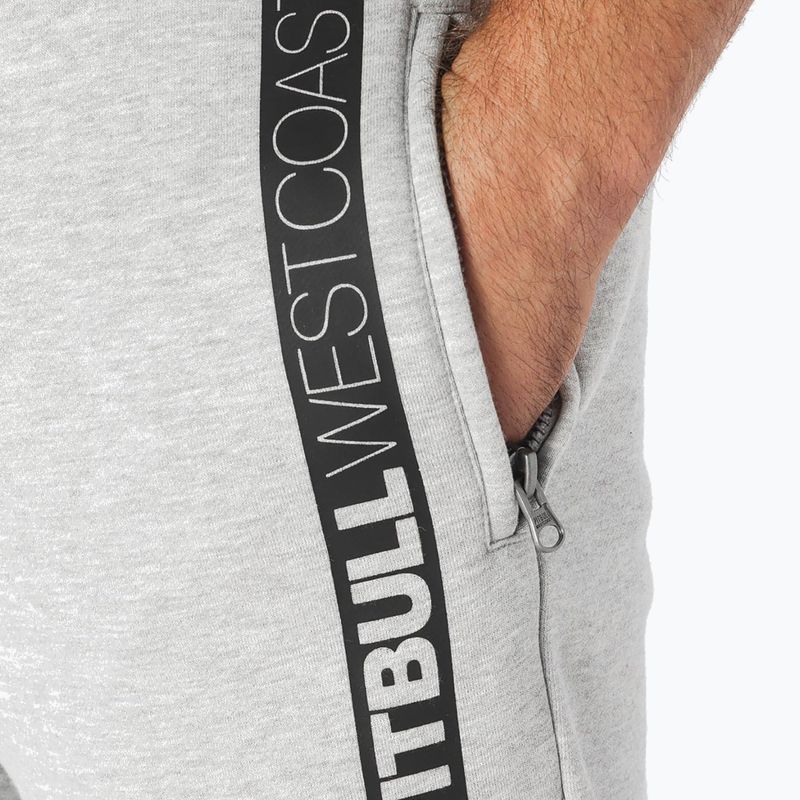 Pitbull West Coast Herren New Hilltop Jogginghose grau/melange 2