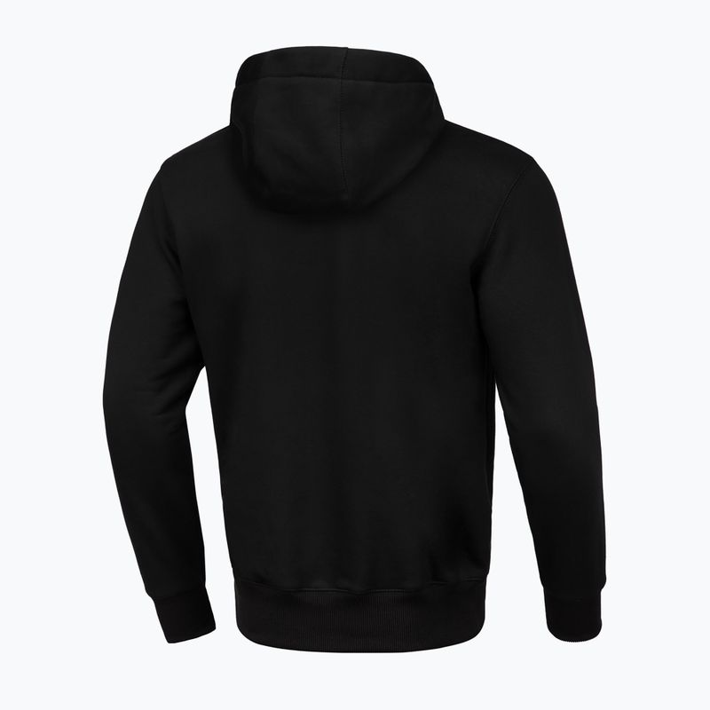 Herren Pitbull West Coast Steel Logo Kapuzensweatshirt schwarz 2