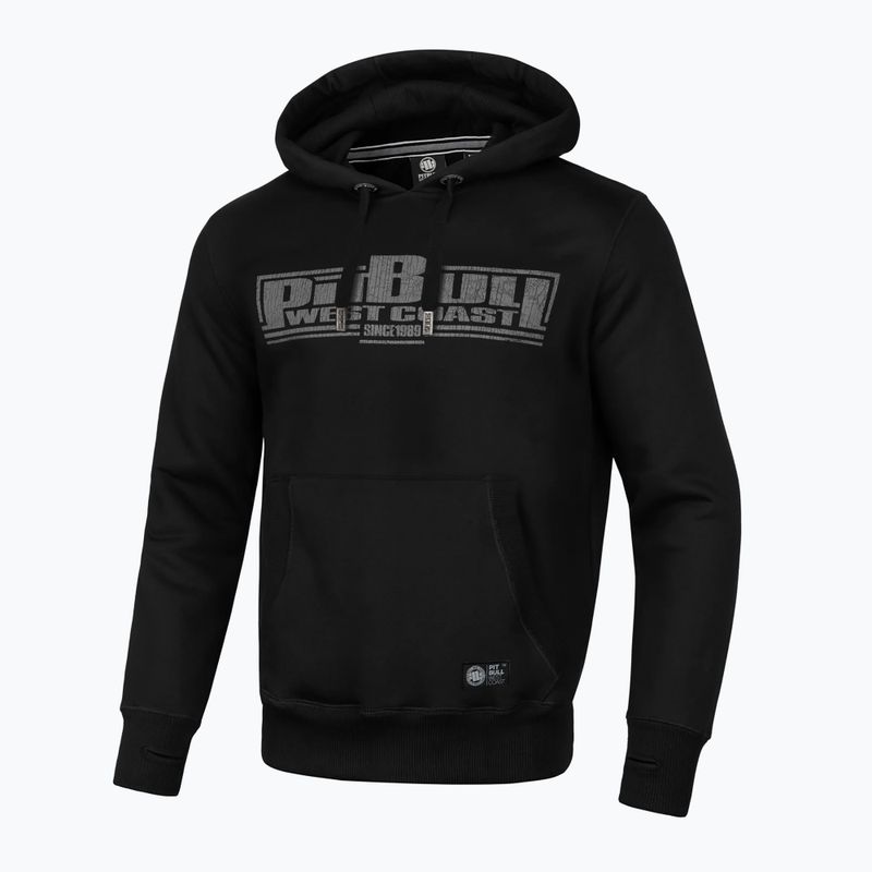Herren Pitbull West Coast Boxing FD Sweatshirt mit Kapuze schwarz