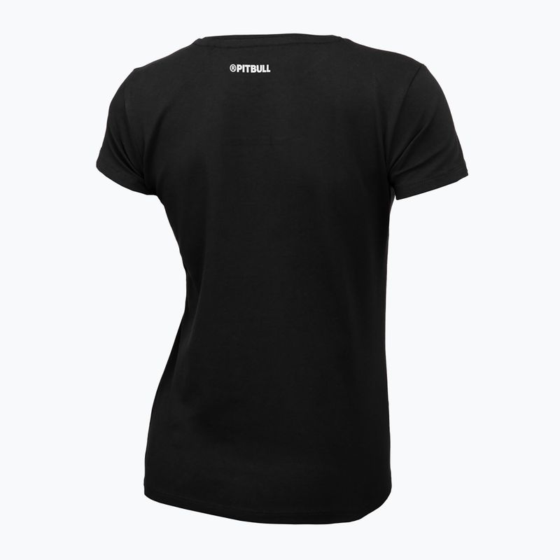 Pitbull West Coast Frauen-T-Shirt Small Logo schwarz 2