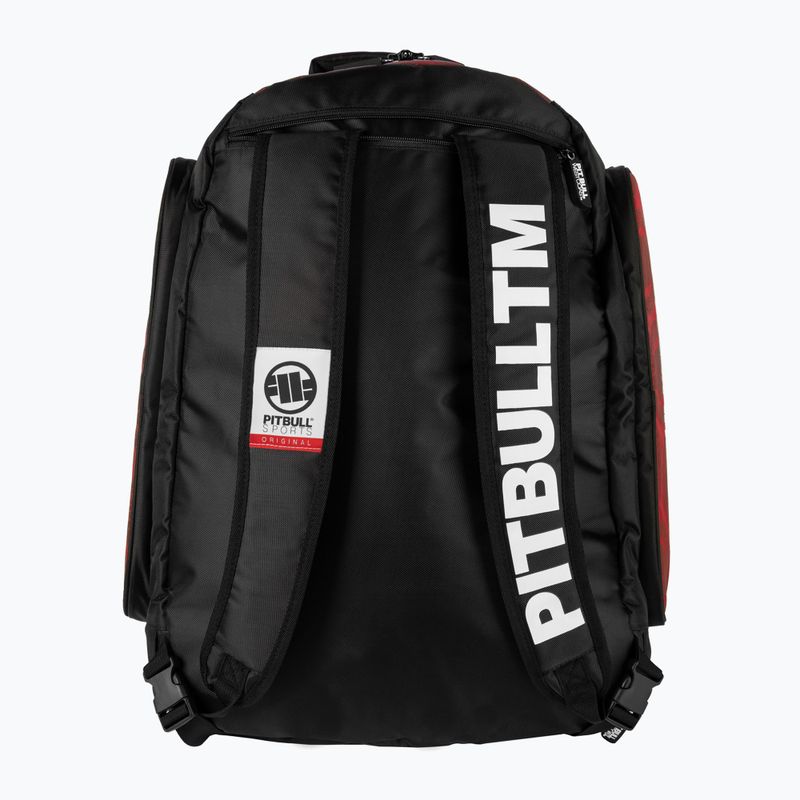 Pitbull West Coast Logo 2 Convertible 50 l Trainingsrucksack rot 3