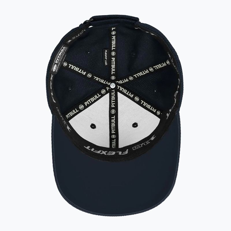 Pitbull Snapback ,,Logo" Hybrid Baseballkappe in Dunkelmarine 3